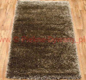 Dywan Wool Shaggy  brown