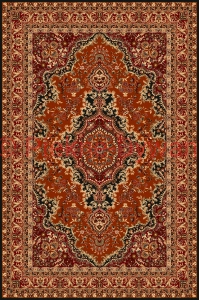 Dywan Agnella Isfahan ALMAS czarny
