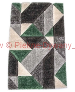 Dywan CALIFORNIA P477A 45GREY  DARK GREEN