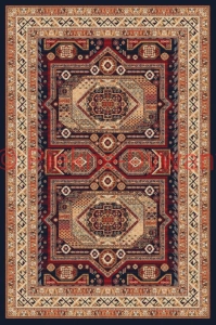 Dywan AGNELLA Isfahan HESTIA granat