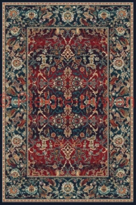 Dywan AGNELLA Isfahan HELA granat