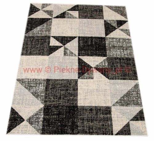 Dywan 4172 SILVER MONTE CARLO trójkaty