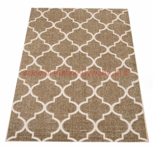Dywan Dywan 1052 BEIGE LAGOS Marokańska Koniczyna (6).jpg
